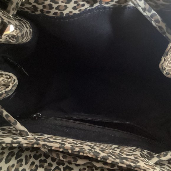 Nine West Leopard Print Mini Backpack - Picture 3 of 12